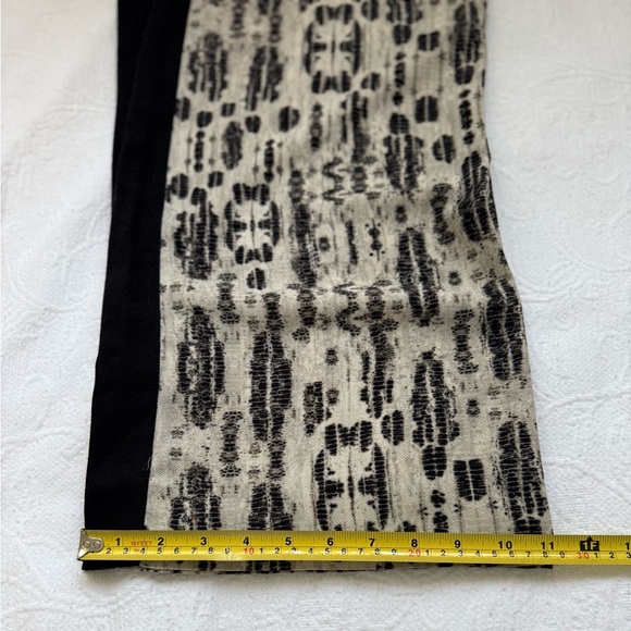 BCBGMaxAzria RASHA Black and White Wide Leg Pants Size Small - Picture 14 of 15